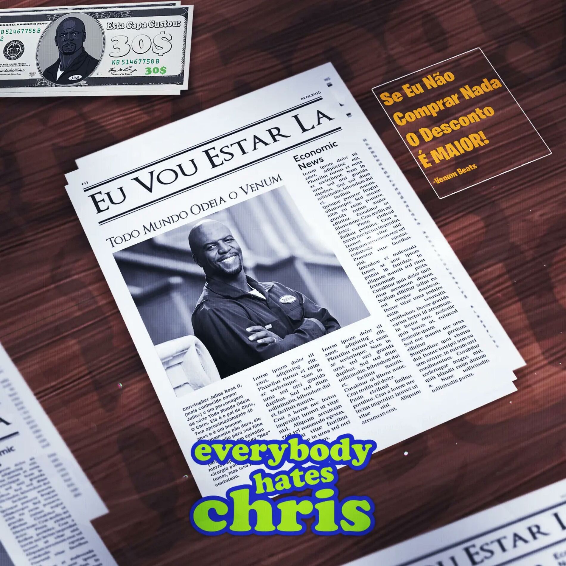 Album cover of Eu Vou Estar Lá (Julius) (feat. Papyrus da Batata)
