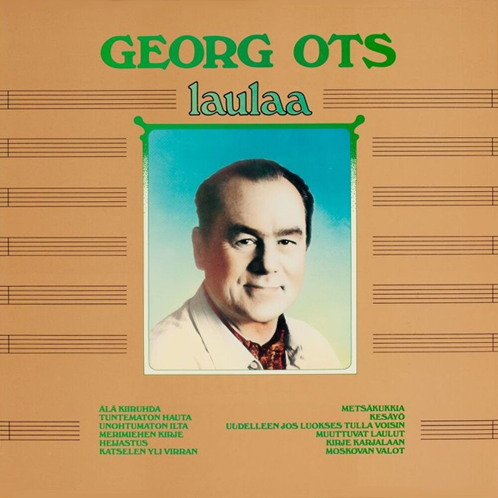 Picture of Georg Ots laulaa
