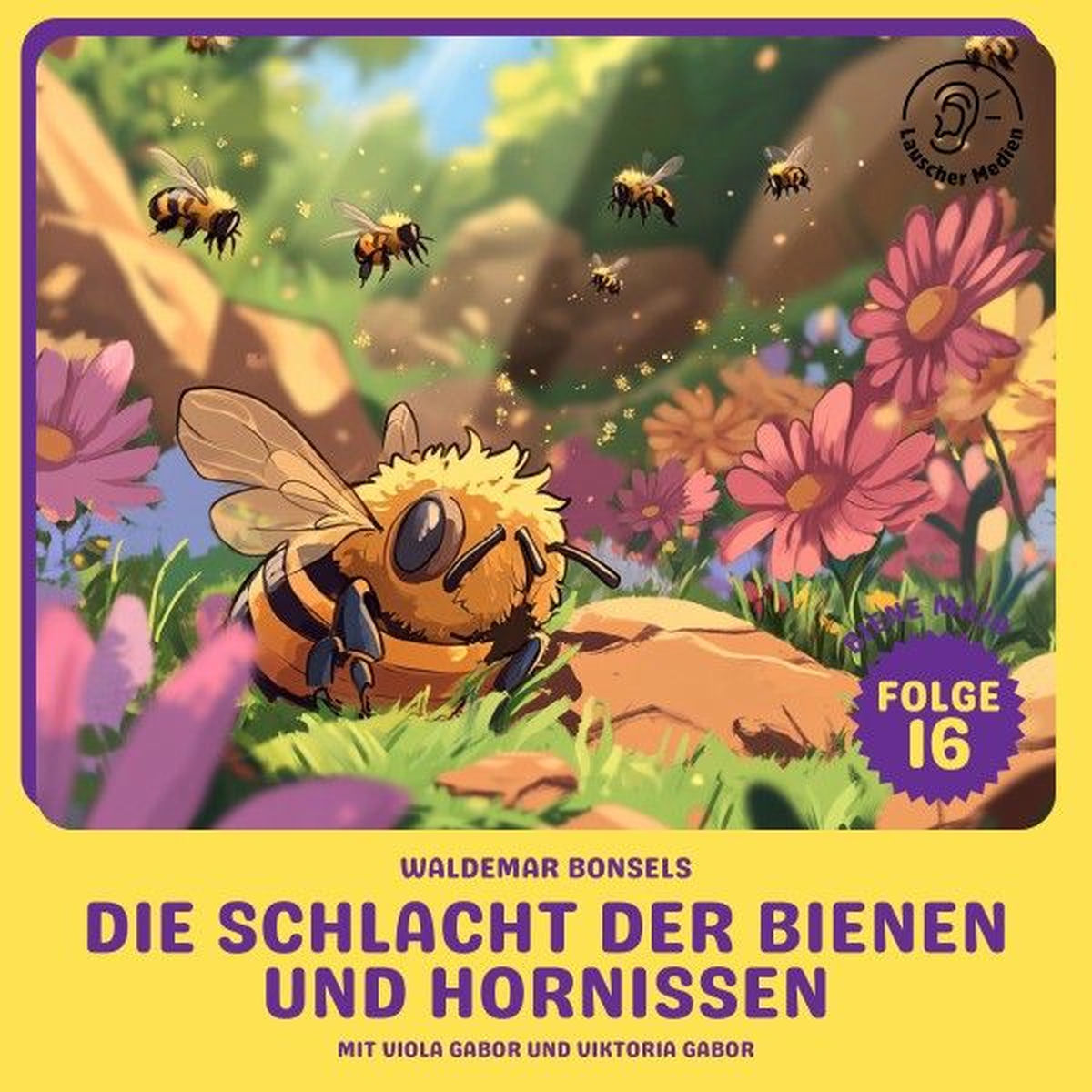 Album cover of Die Schlacht der Bienen und Hornissen (Biene Maja, Folge 16)