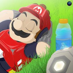 Cover of Halftime & Chill (Main Menu Song From "Mario Strikers: Battle League") (LoFi Cover)