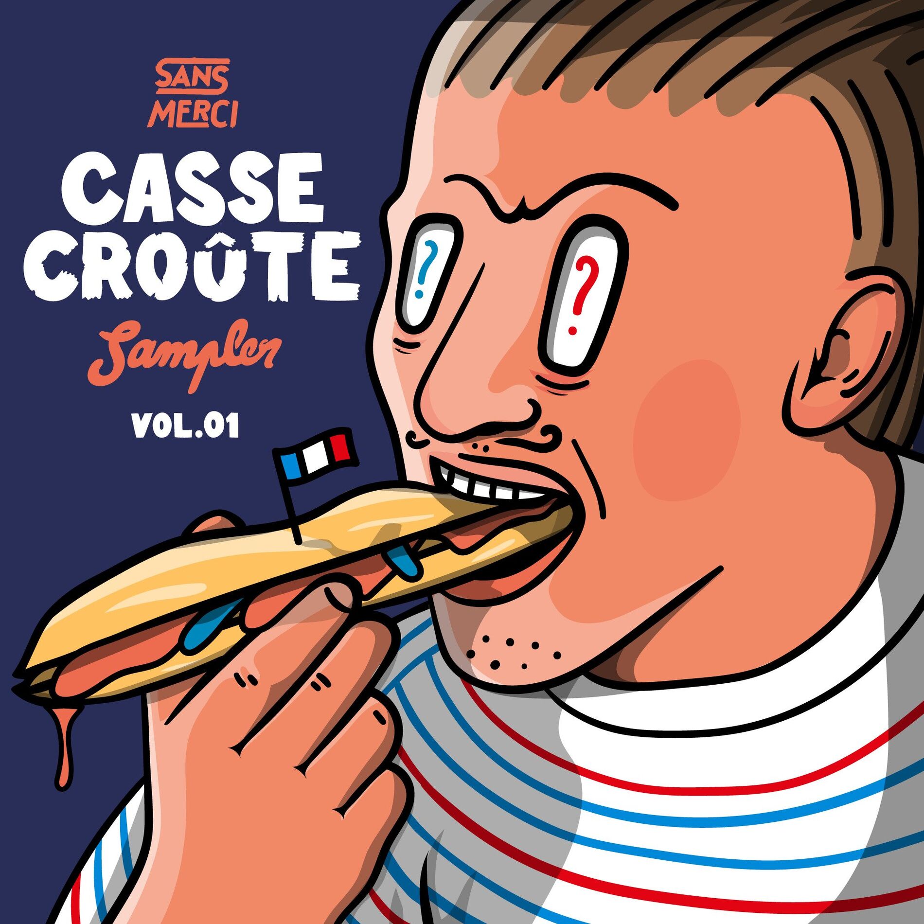Album cover of Casse Croûte Sampler Vol. 01