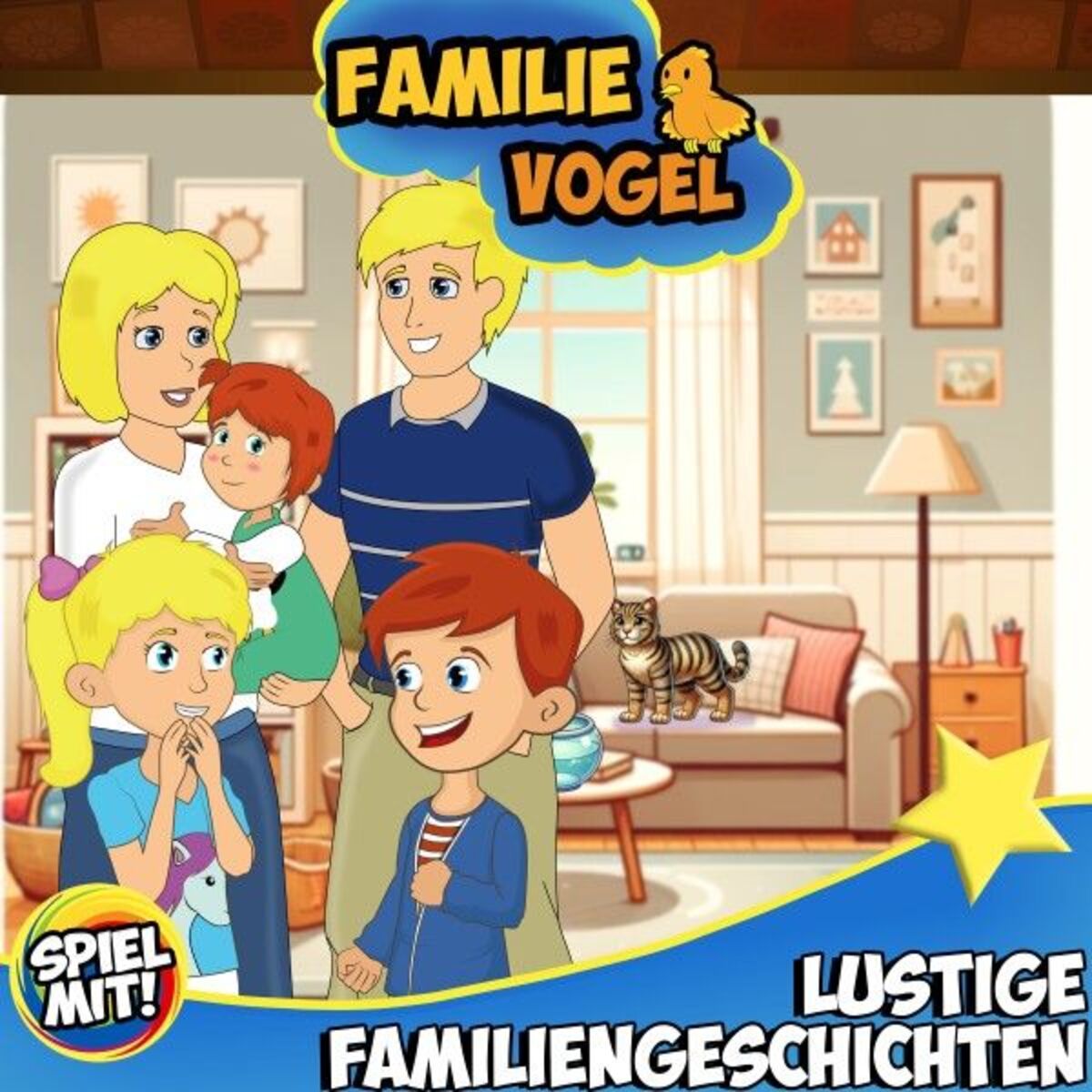 Album cover of Lustige Familiengeschichten (Familie Vogel)