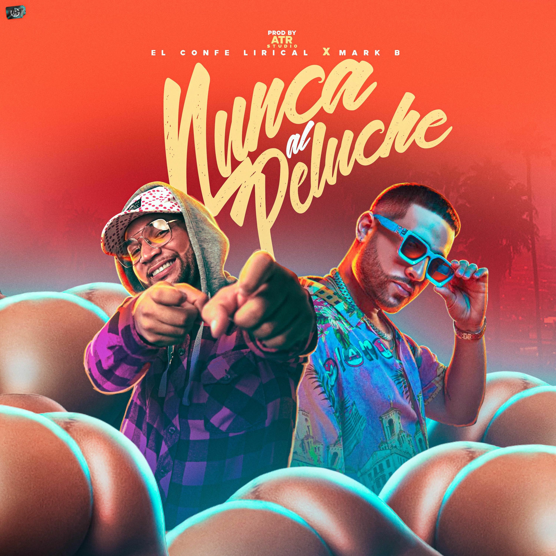 Album cover of Nunca al peluche (feat. Mark B)