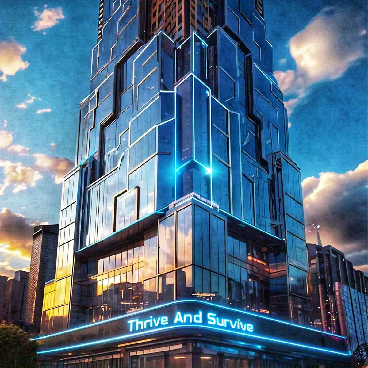 Album cover of Thrive And Survive