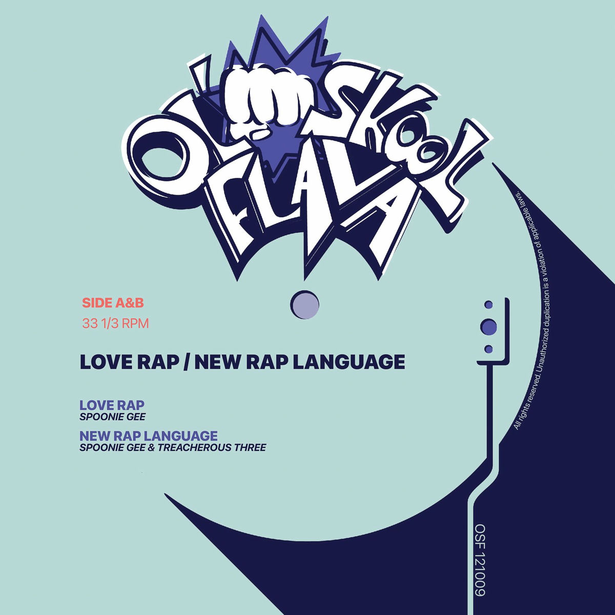 洋楽 SPOONIE GEE/THE NEW RAP LANGUAGE/LOVE... Spoonie Gee - Love Rap / The New Rap Language | Deezer