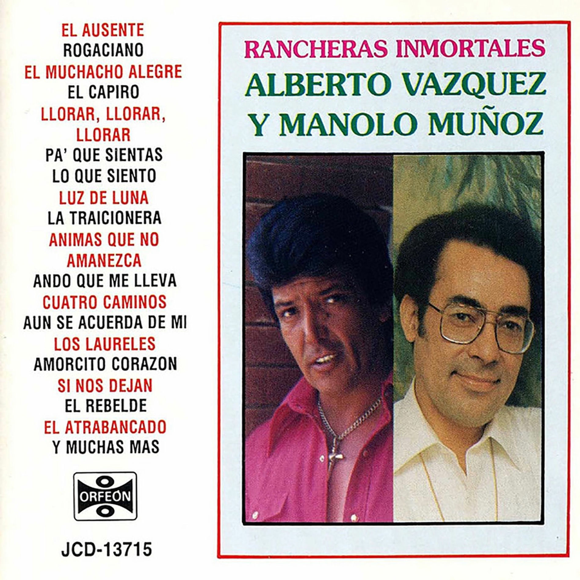 Album picture of Rancheras Inmortales