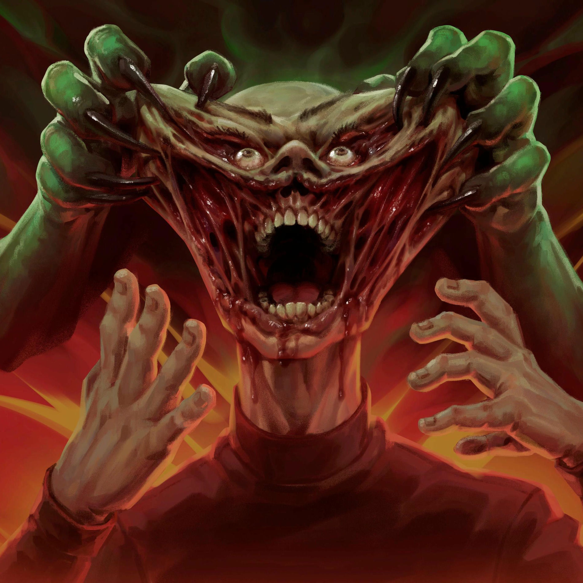 Album cover of Los monstruos se horrorizaron al saberse humanos