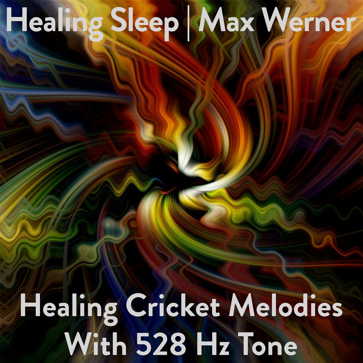 Album cover of Healing Cricket Melodies with 528 Hz Tone