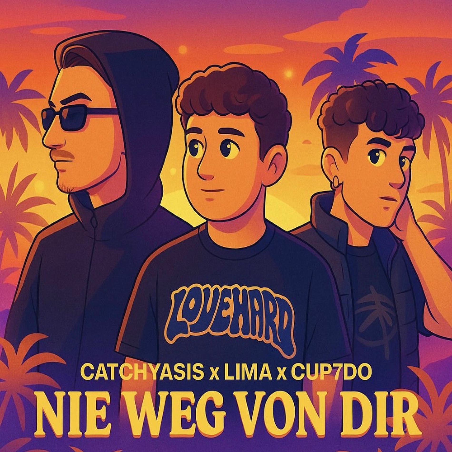 Album cover of Nie weg von dir (Techno Remix) (Catchyasis Remix)