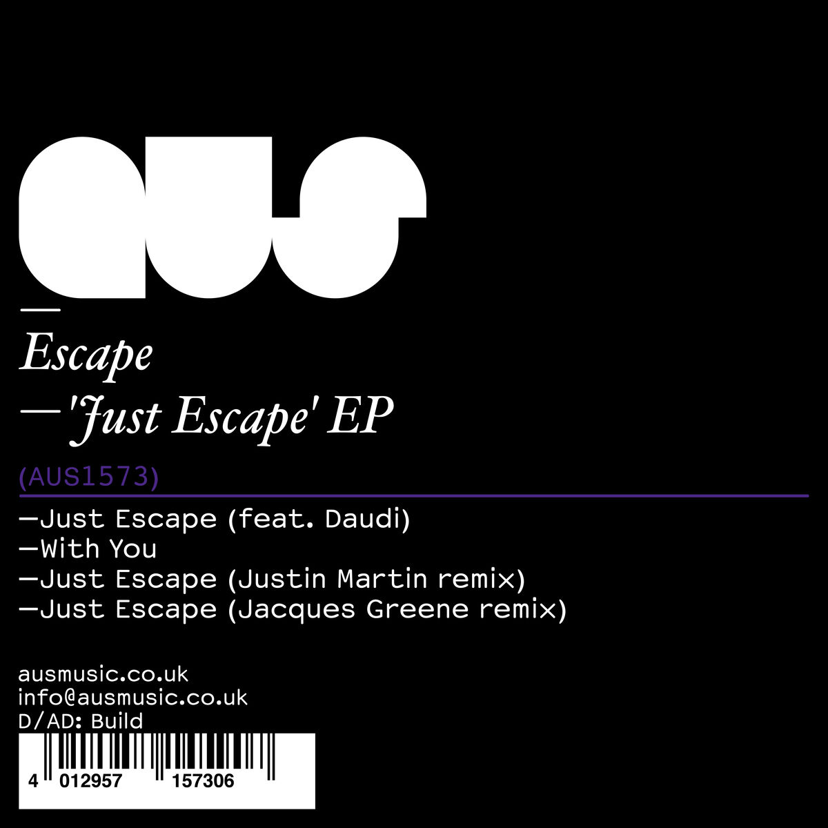 Album cover of Just Escape