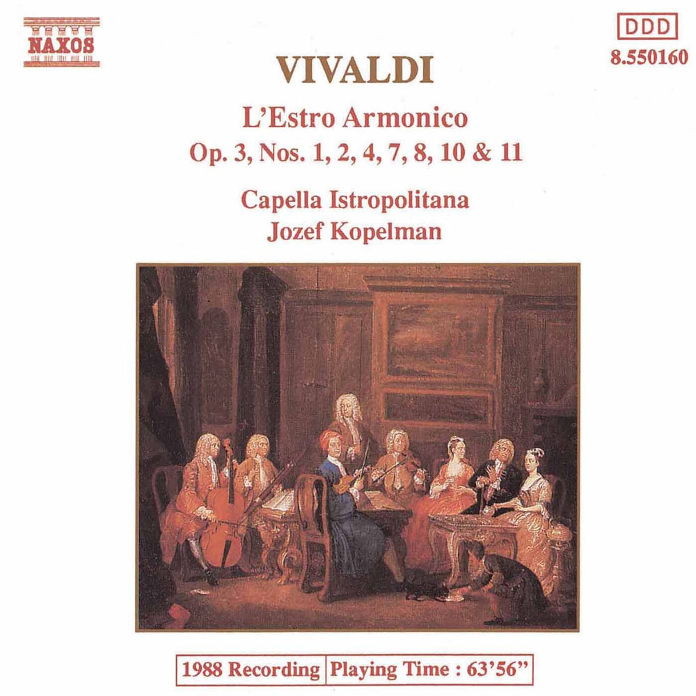 Concerto for 4 Violins in B Minor, Op. 3 No. 10, RV 580: I. Allegro