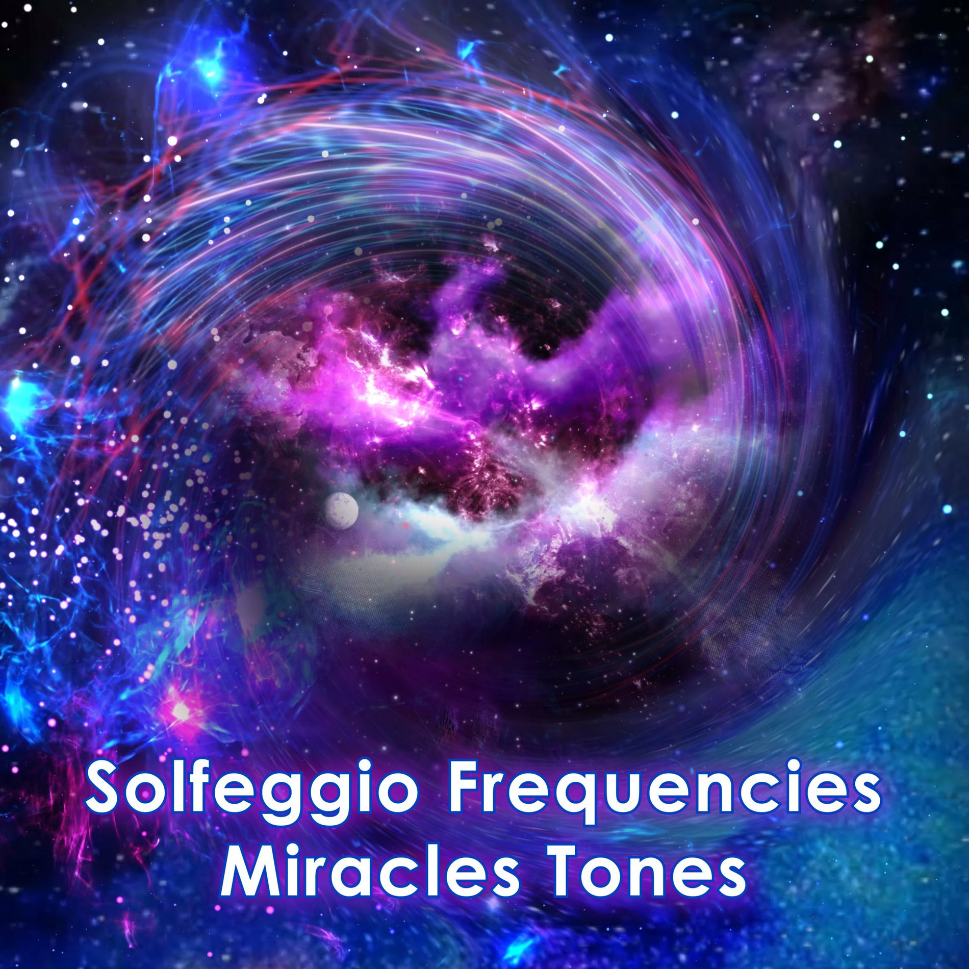 Album cover of Solfeggio Frequencies Miracles Tones