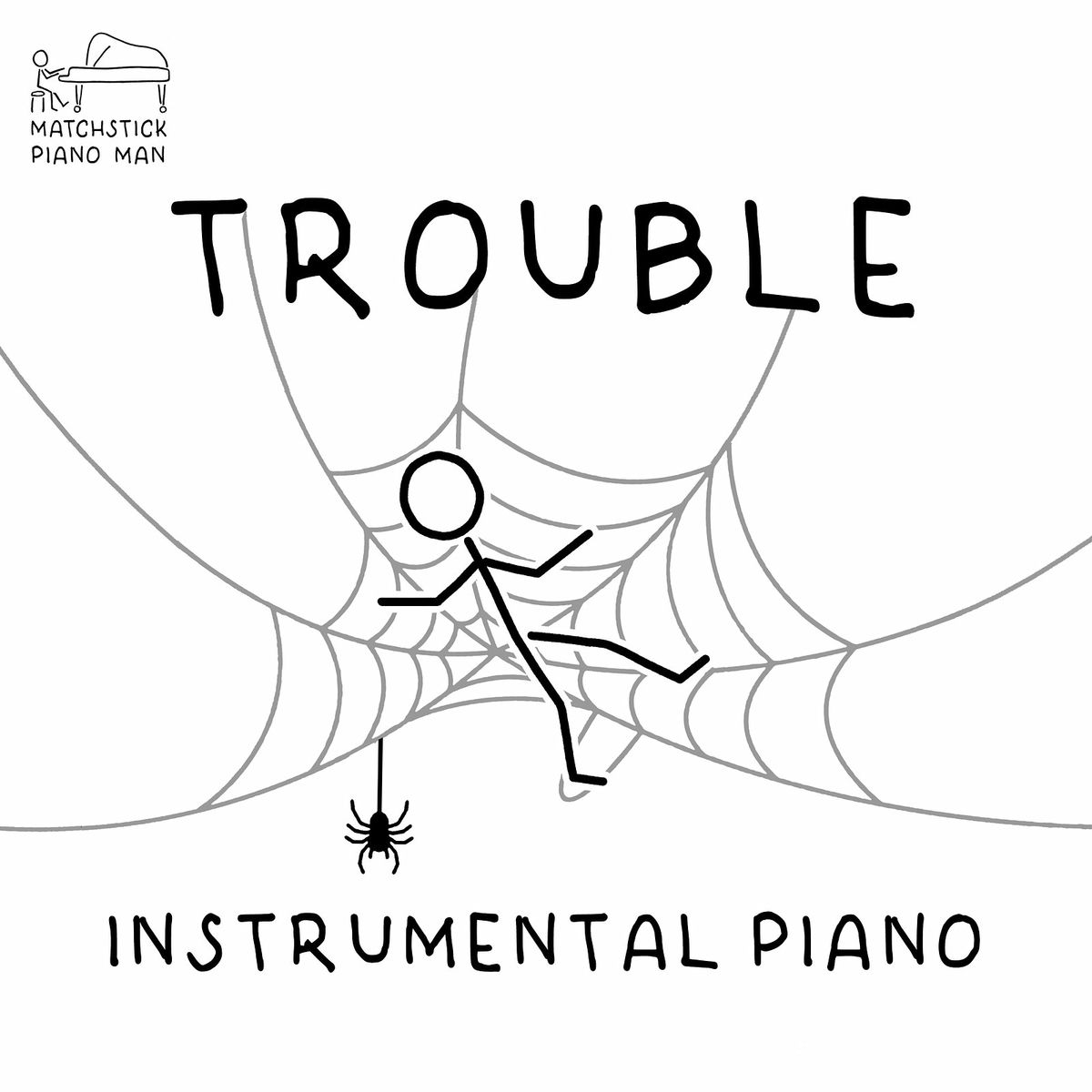 Album cover of Trouble (Instrumental Piano)