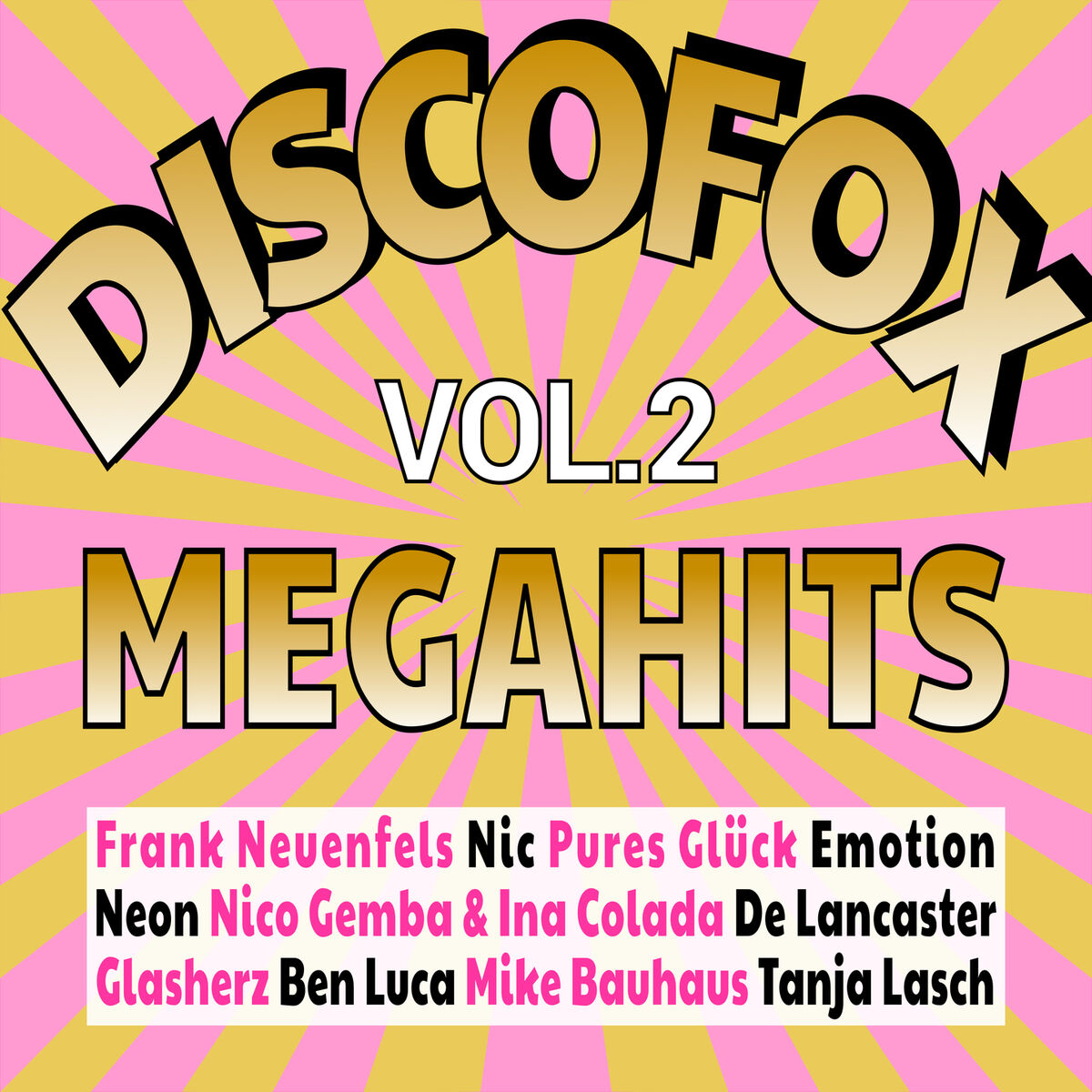 Album cover of Discofox Megahits, Vol. 2