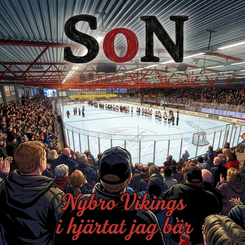 Nybro Vikings i hjärtat jag bär cover