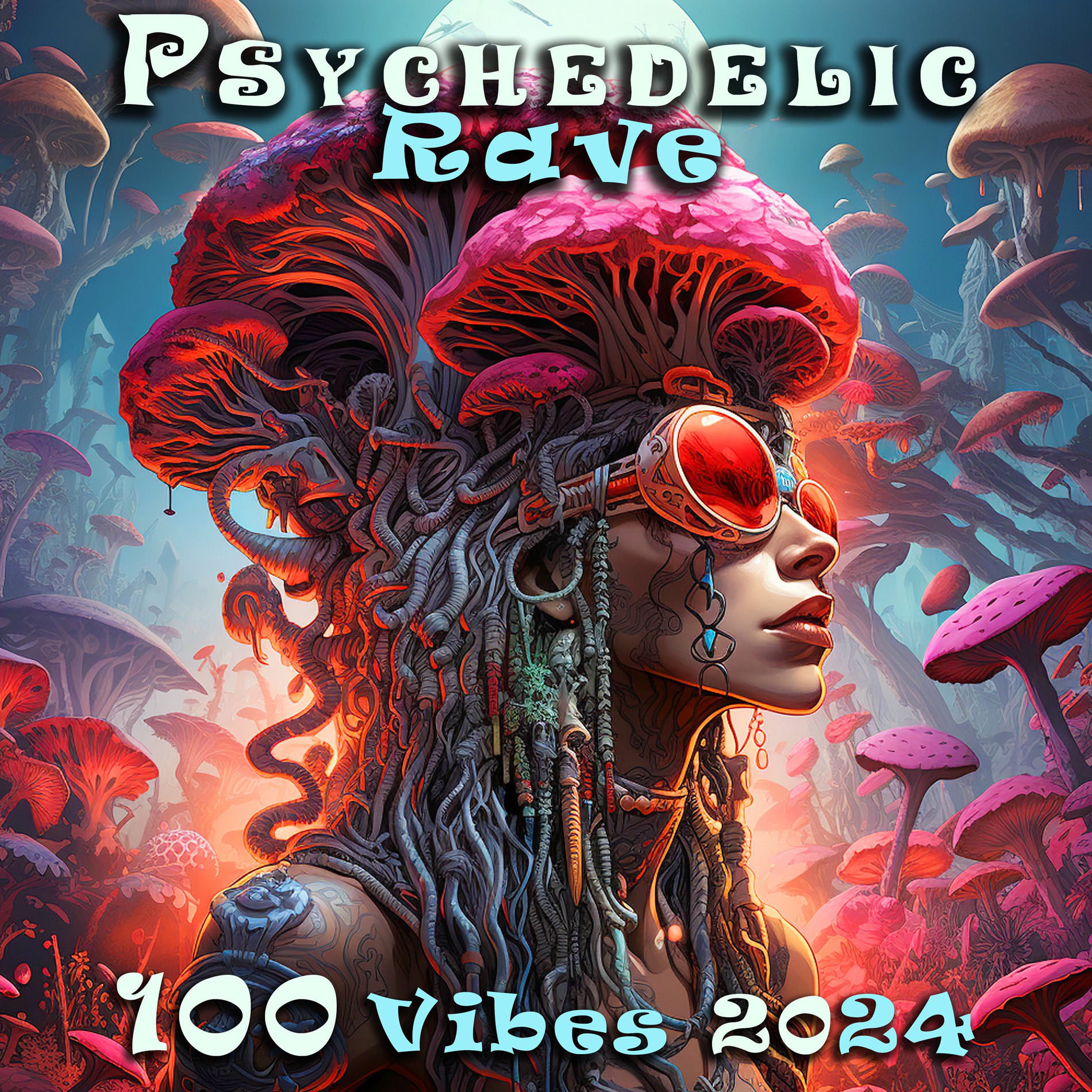 Album cover of Psychedelic Rave 100 Vibes 2024