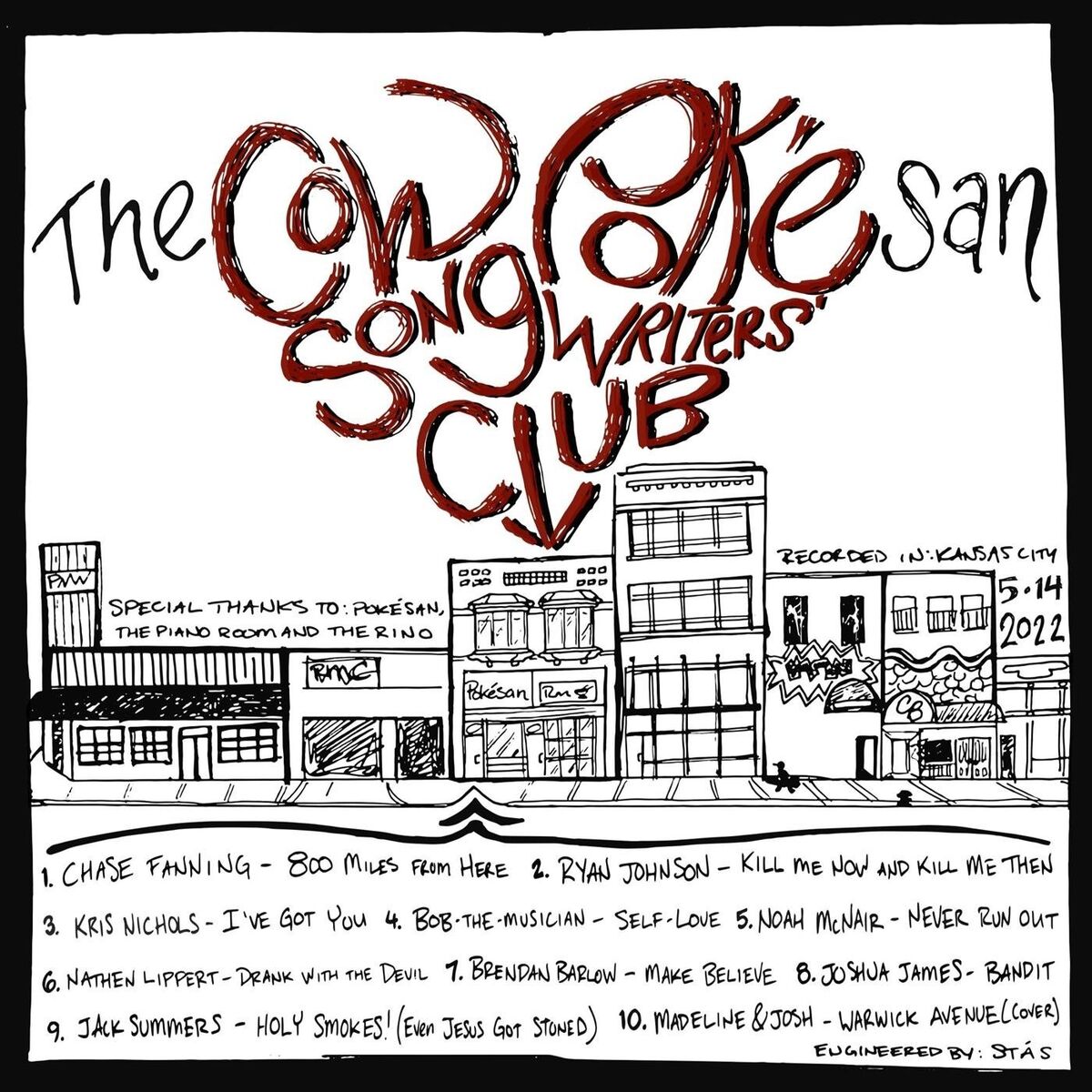 Album cover of The Cow Pokesan Song Writer's Club