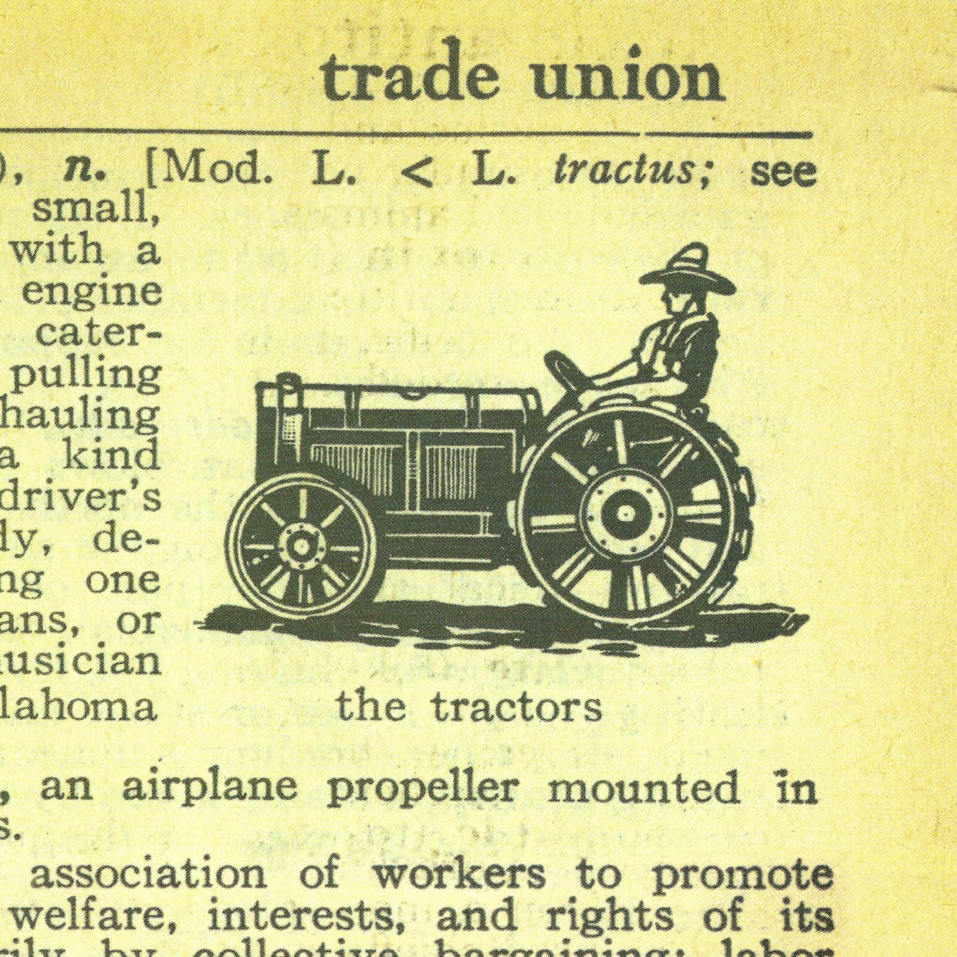 Album cover of Trade Union
