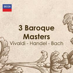 Cover of "3 Baroque Masters" - Vivaldi, Handel & Bach