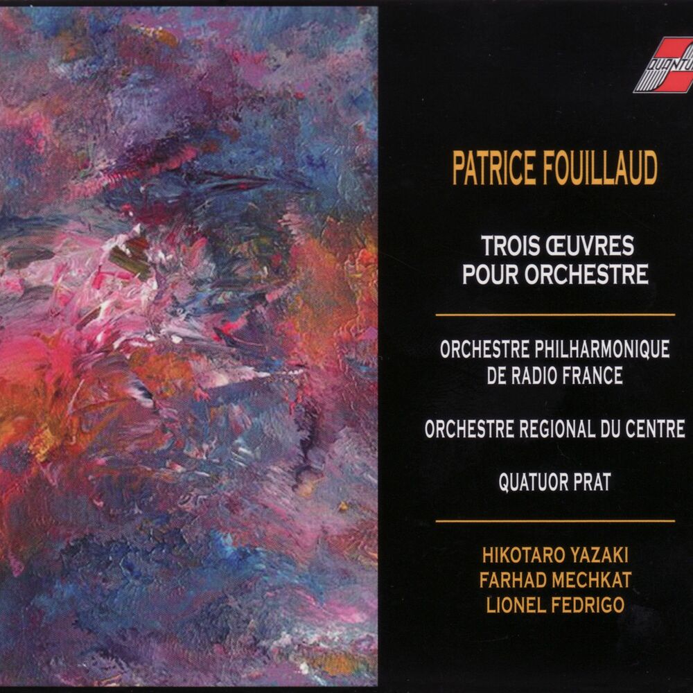 Picture of Fouillaud: Trois œuvres pour orchestre