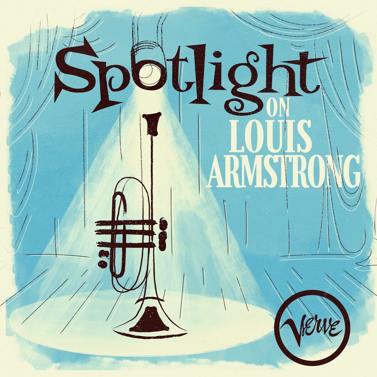 Album cover of Spotlight on Louis Armstrong