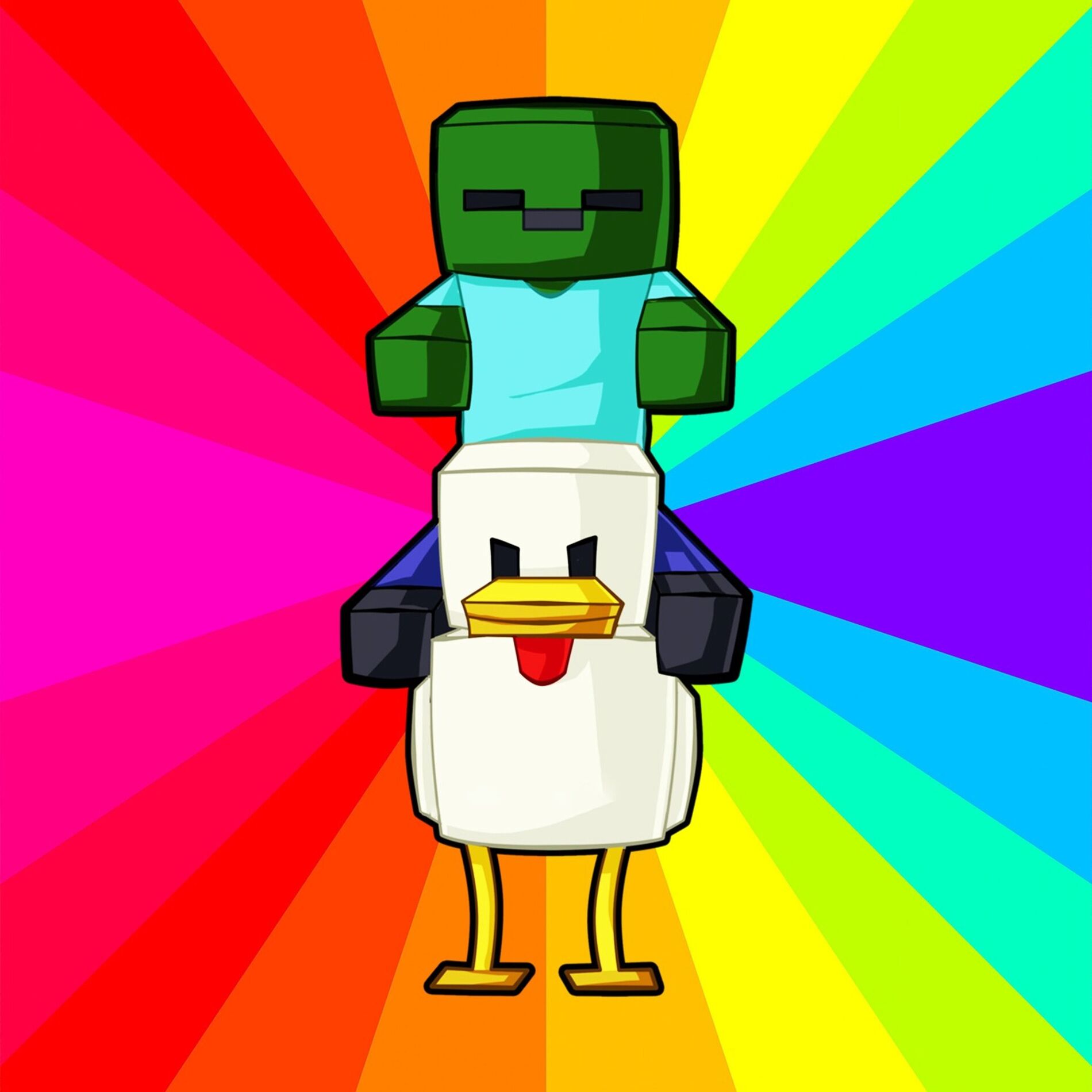 Album cover of MINECRAFT CHICKEN JOCKEY SONG