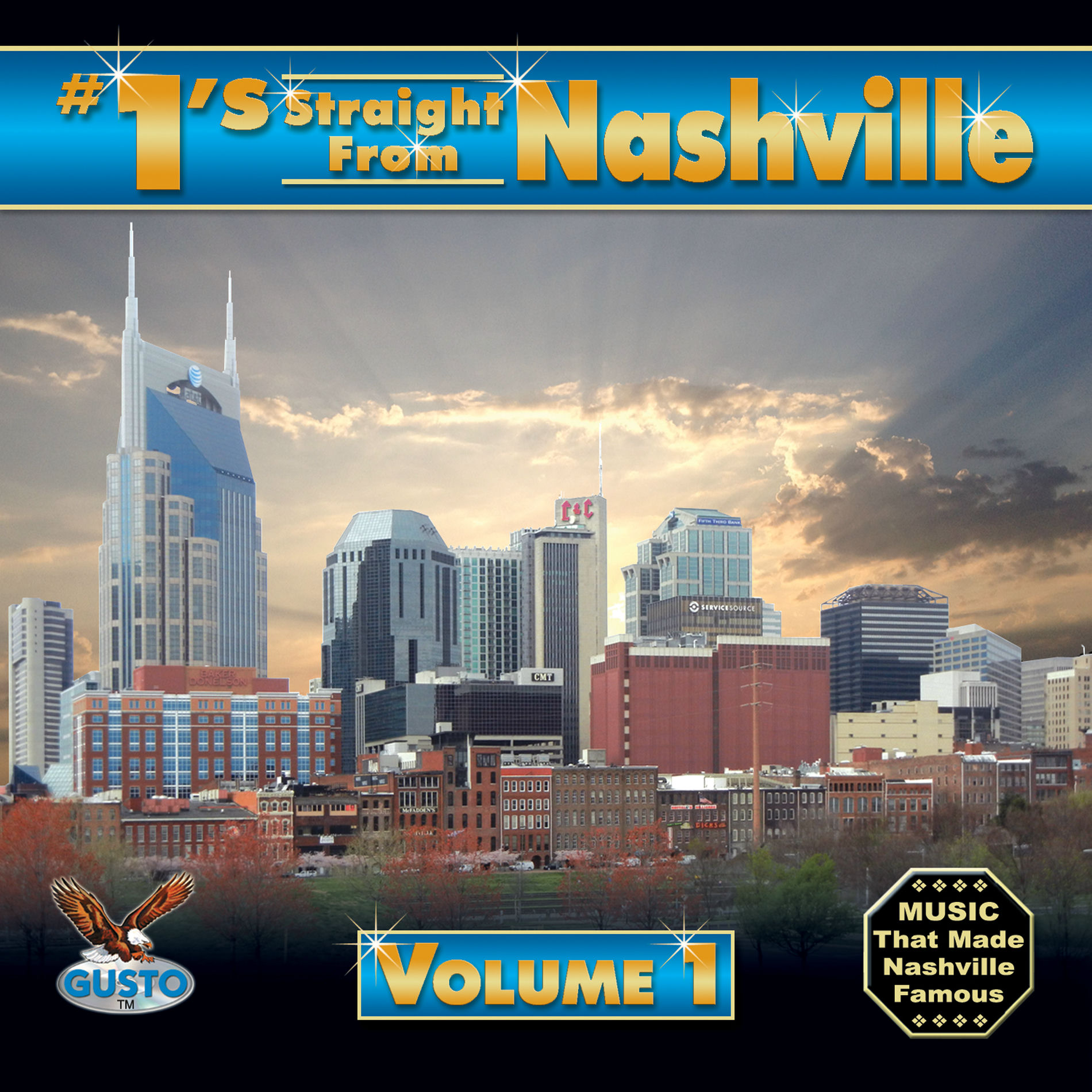 Album cover of #1's Straight From Nashville