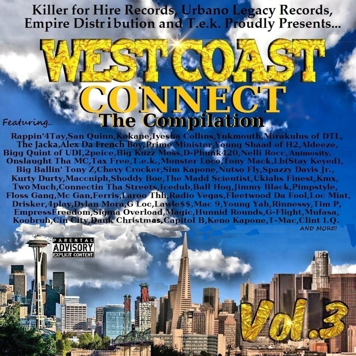 Album cover of West Coast Connect the Compilation Vol. 3