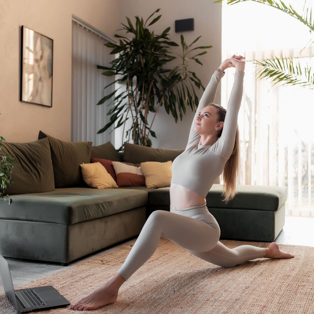 Picture of Tranquil Bliss: Mindful Yoga with Ambient Music