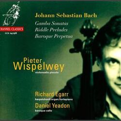 Cover of Bach: Sonatas for Viola Da Gamba & Riddle Preludes