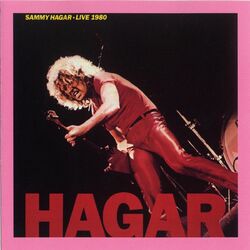 Cover of Sammy Hagar Live 1980 (Live)