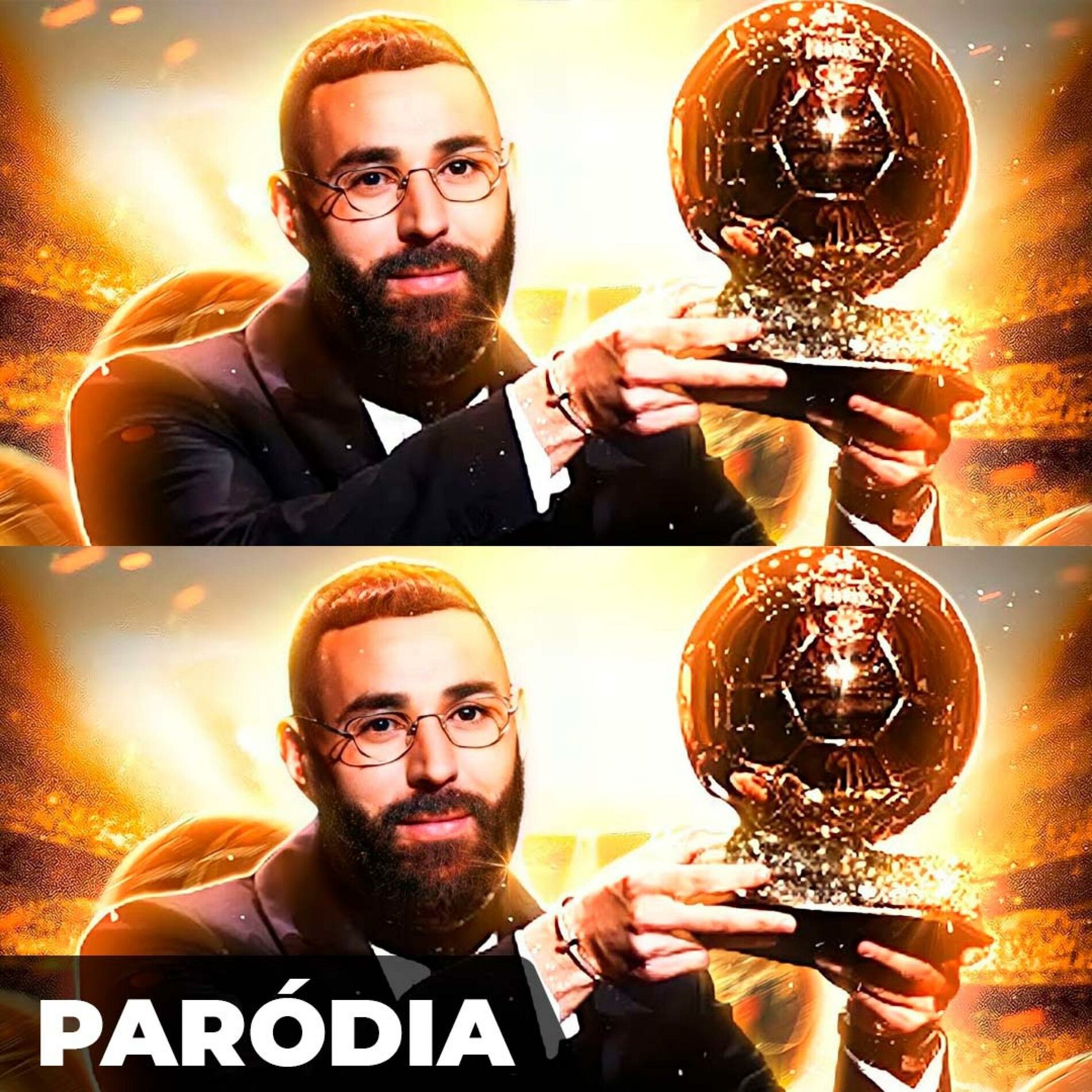 Album cover of Paródia - BENZEMA BOLA DE OURO 2022