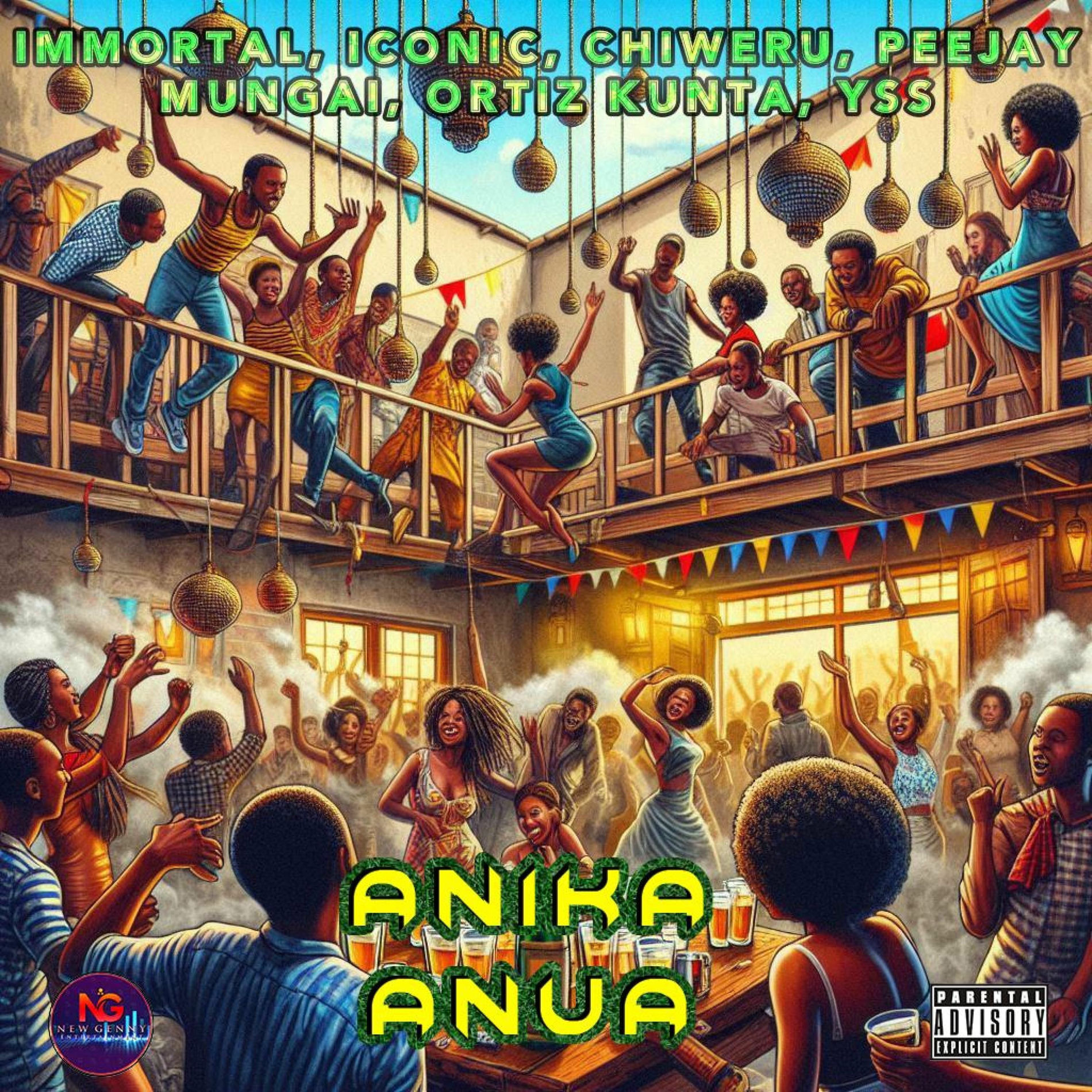 Album cover of ANIKA ANUA (feat. IMMORTAL, ICONIC, ORTIZ KUNTA & YSS)
