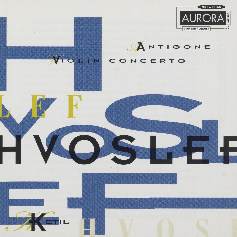 Picture of Hvoslef: Antigone & Violin Concerto