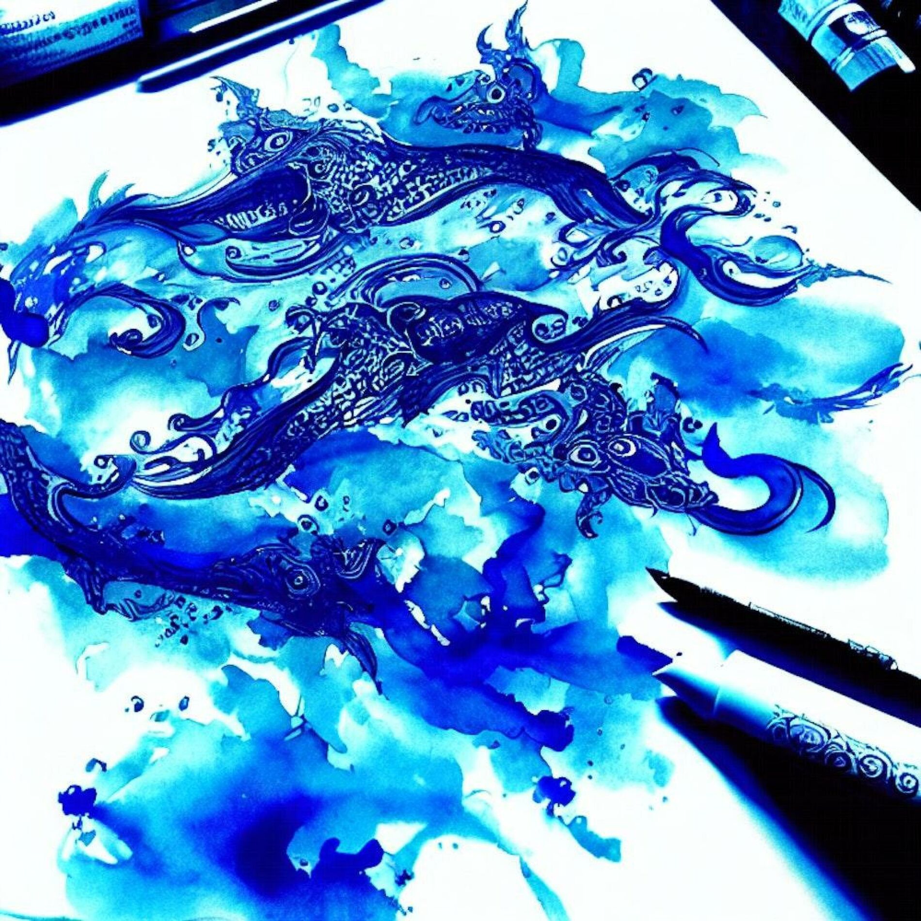 Album cover of Blue Ink