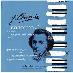 Cover of Chopin: Piano Concerto No. 1, Op. 11 (Remastered)
