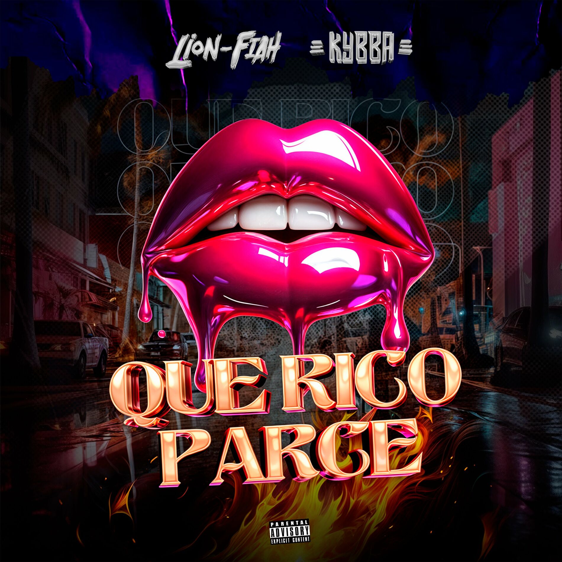 Album cover of QUÉ RICO PARCE (feat. Kybba)