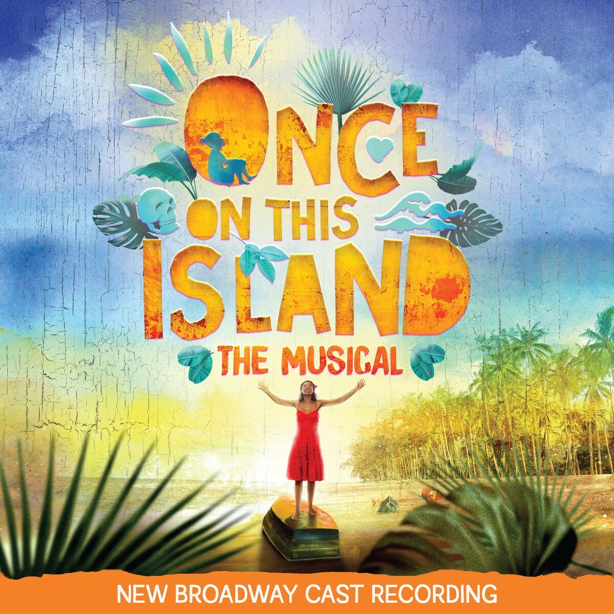 Album cover of Once on This Island (New Broadway Cast Recording)