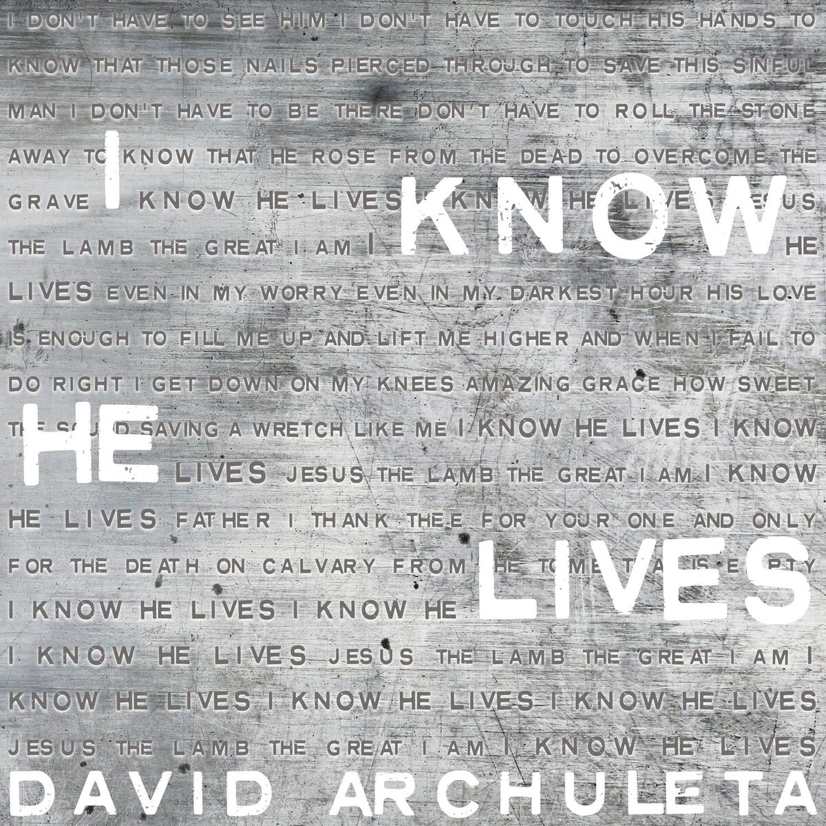 Album cover of I Know He Lives