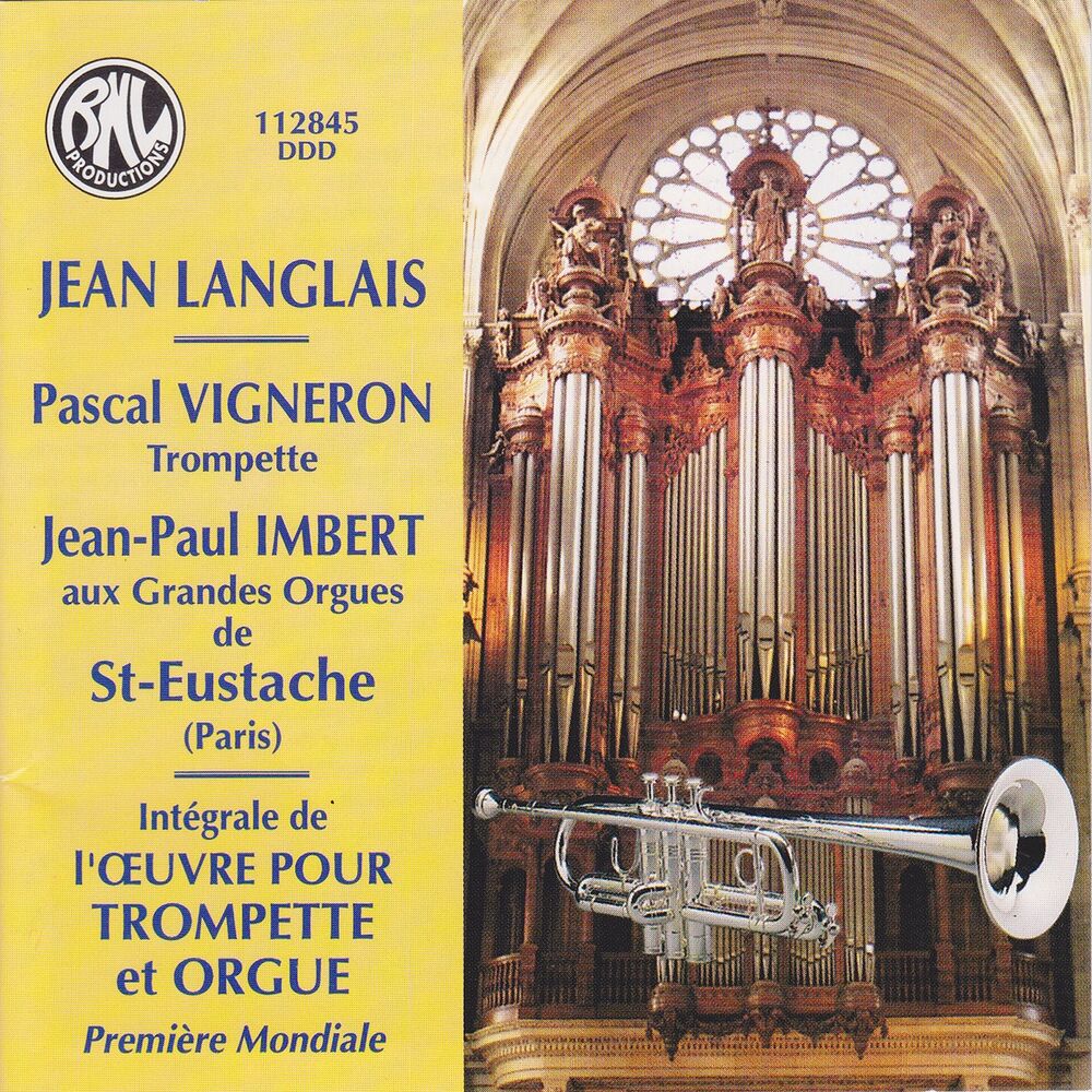 Picture of Intégrale de l'œuvre pour trompette et orgue