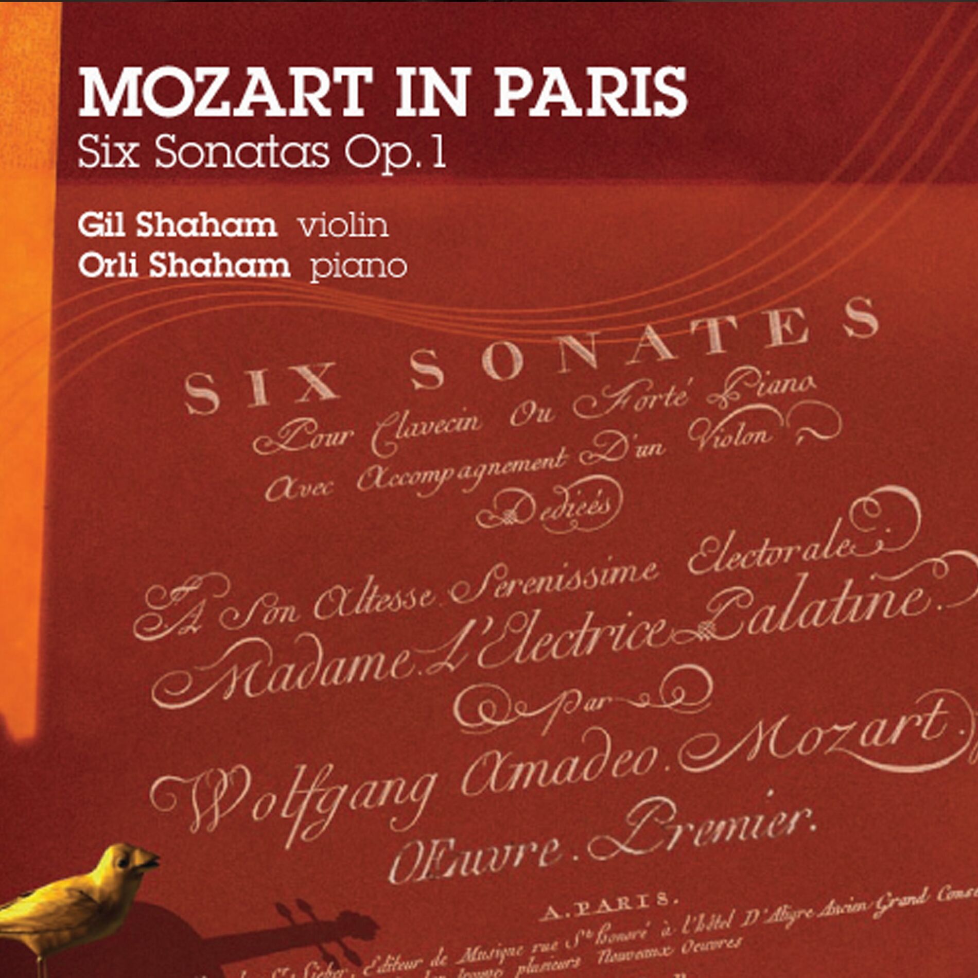 Album cover of Mozart in Paris: 6 Sonatas, Op.1