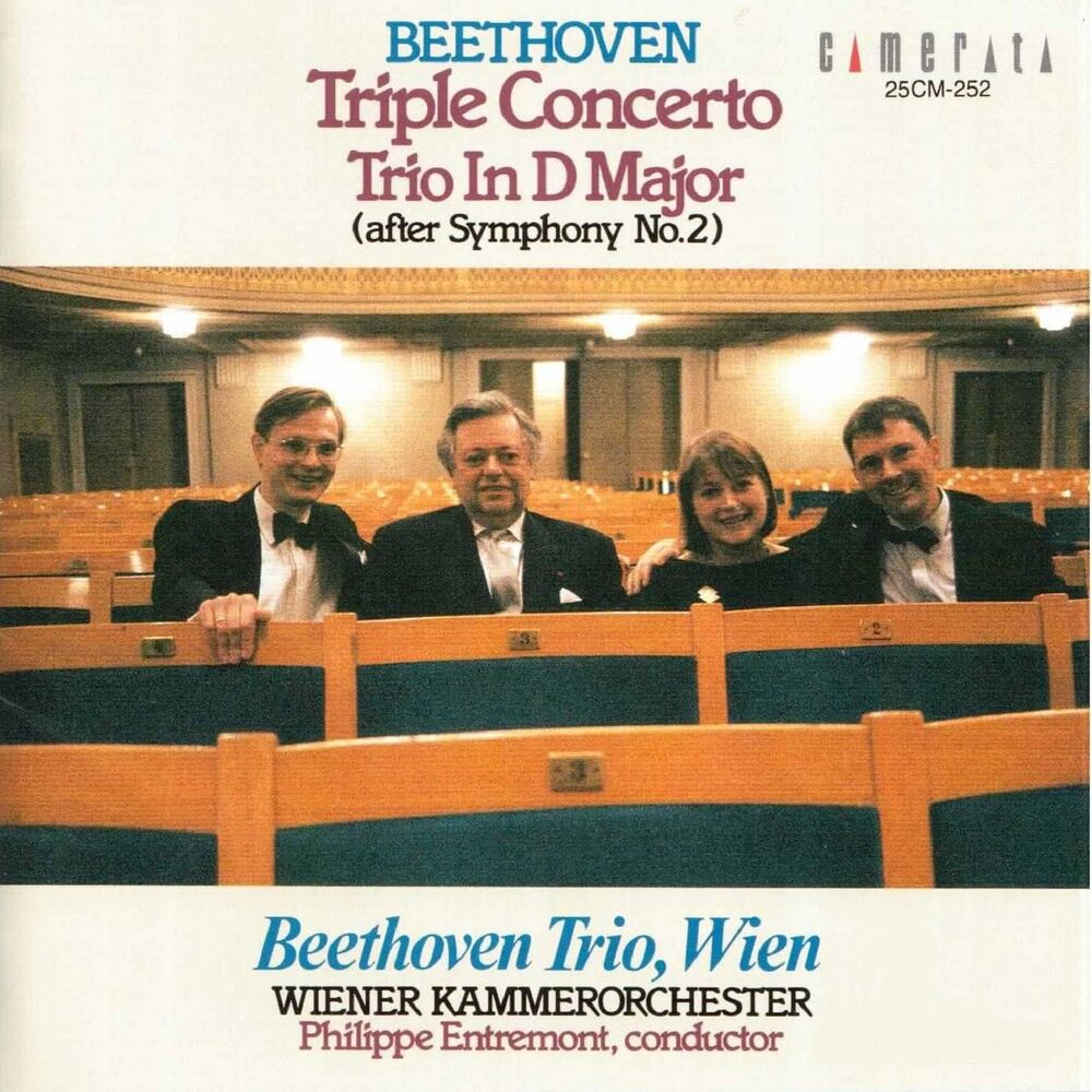 Picture of Beethoven: Triple Concerto & Trio in D Major