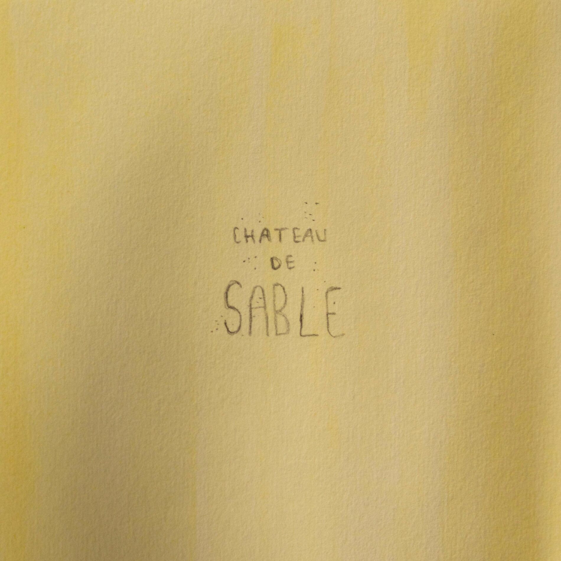 Album cover of Château de Sable