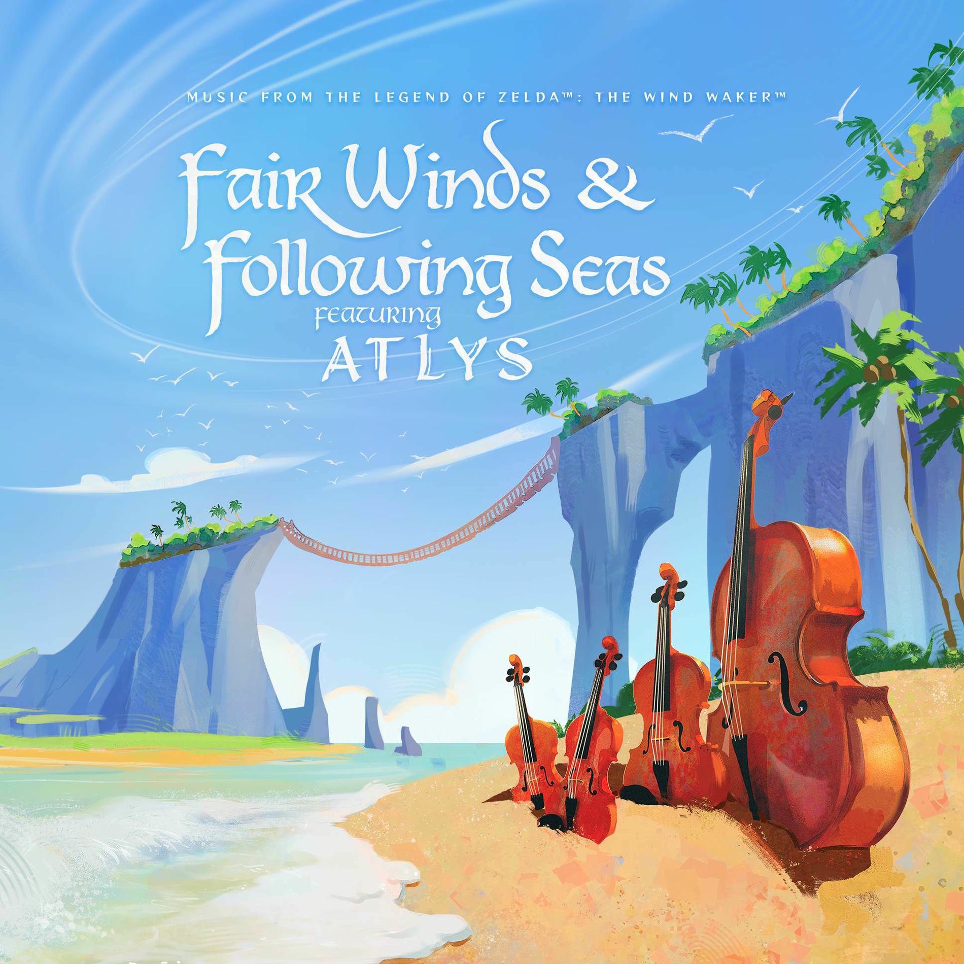 Album cover of Fair Winds & Following Seas - Music from The Wind Waker