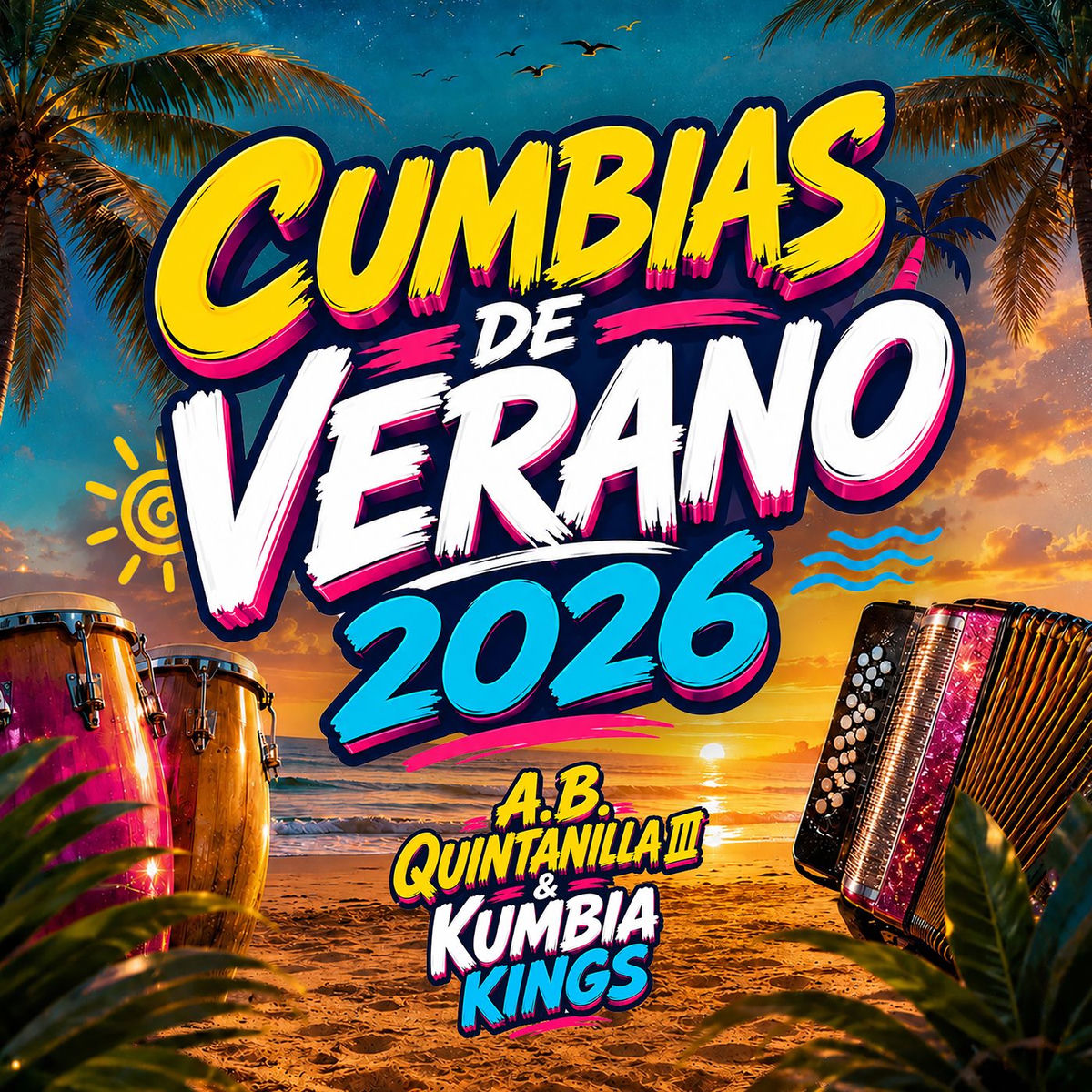 Album cover of CUMBIAS DE VERANO 2026
