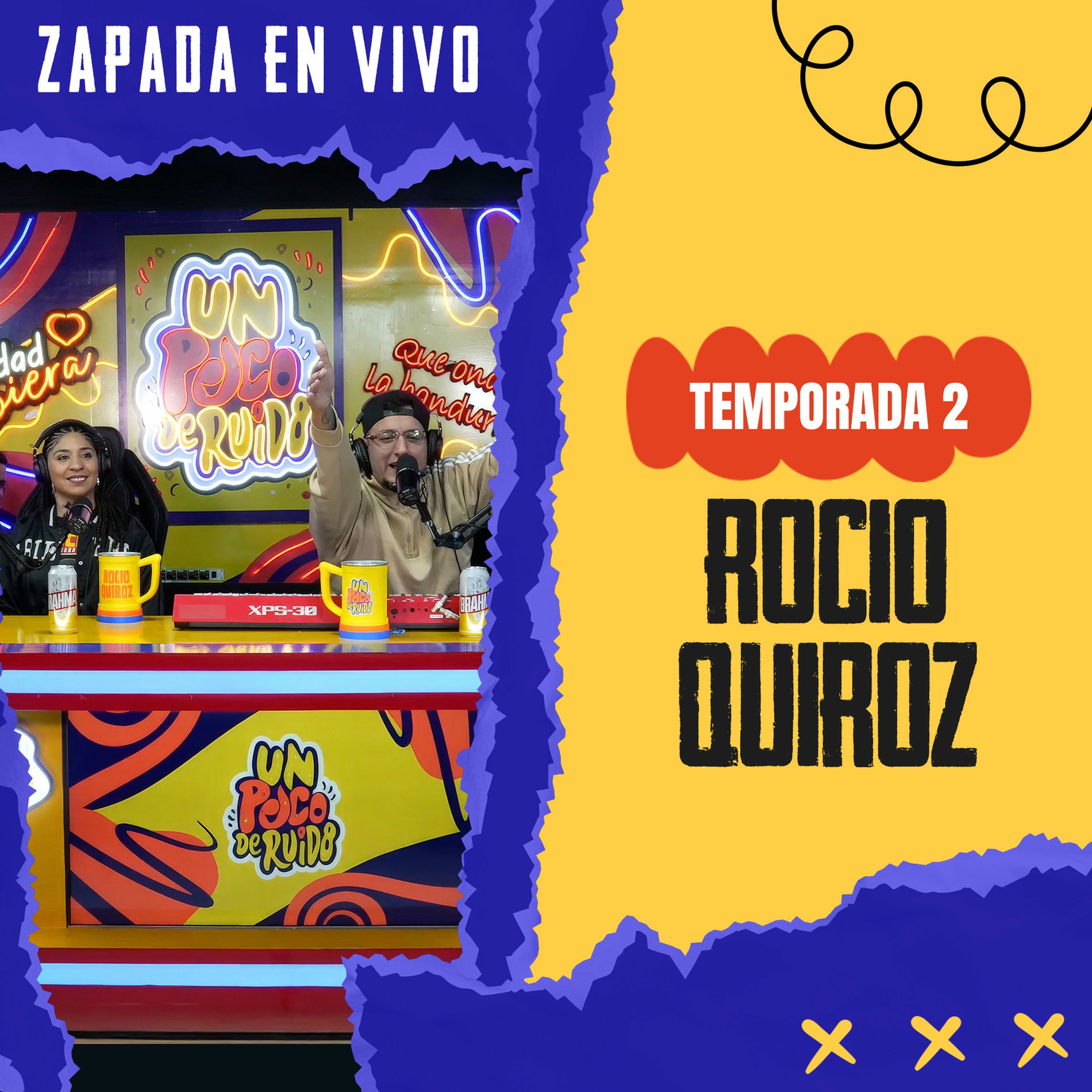 Album cover of ROCIO QUIROZ / Zapada EN VIVO en UN POCO DE RUIDO !