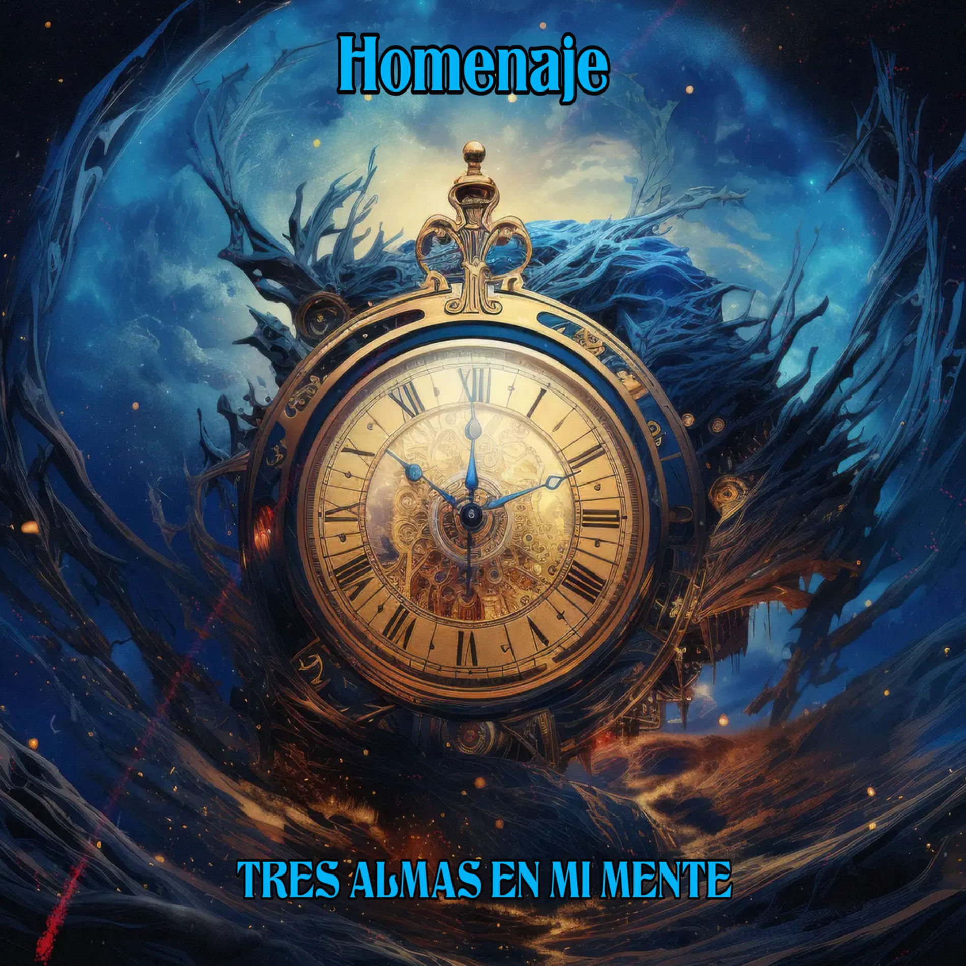 Album cover of Tres almas en mi mente (HOMENAJE)
