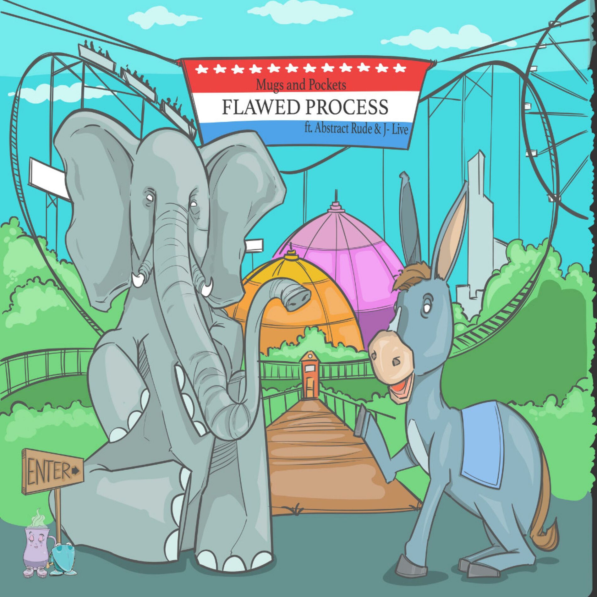 Album cover of Flawed Process (feat. Abstract rude & J-live)