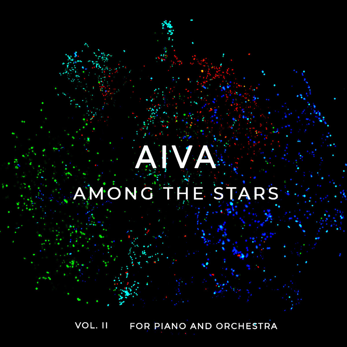 Album cover of Among the Stars (For Symphonic Orchestra and Four-Hands Piano)