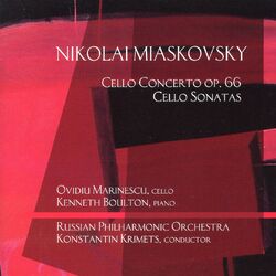 Cover of Miaskovsky: Cello Concerto, Op. 66 & Cello Sonatas
